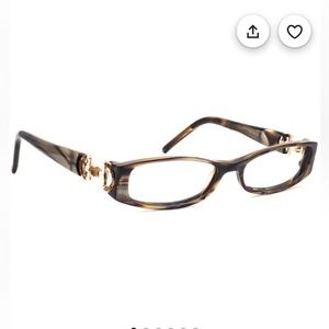 Gucci GG 3009 SVF olive pearl Havana rectangular bayonetta eyeglasses frames